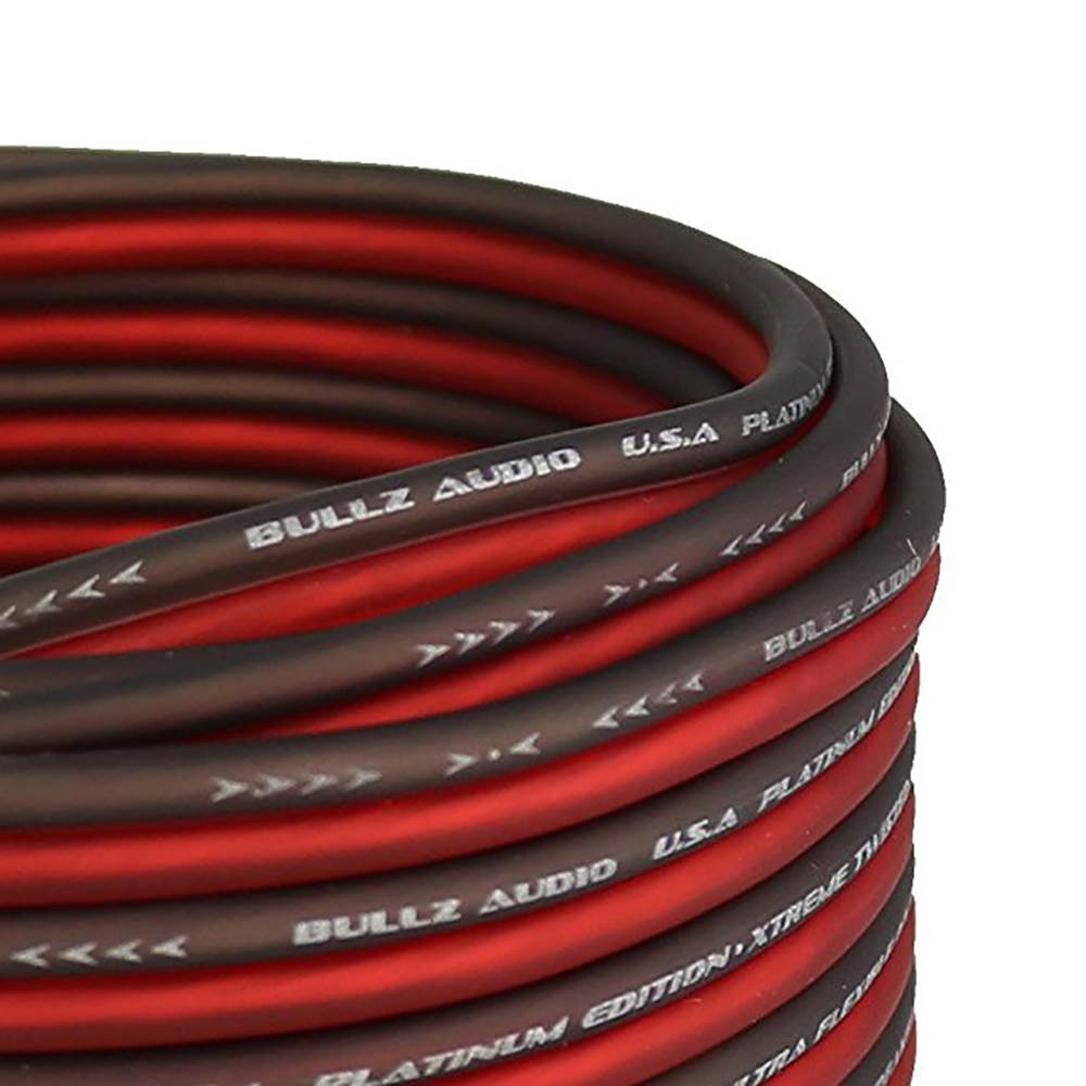HIFONICS HFX12D4 12" 800 Watt Subwoofer & Bullz Audio 16 Gauge Car Speaker Cable