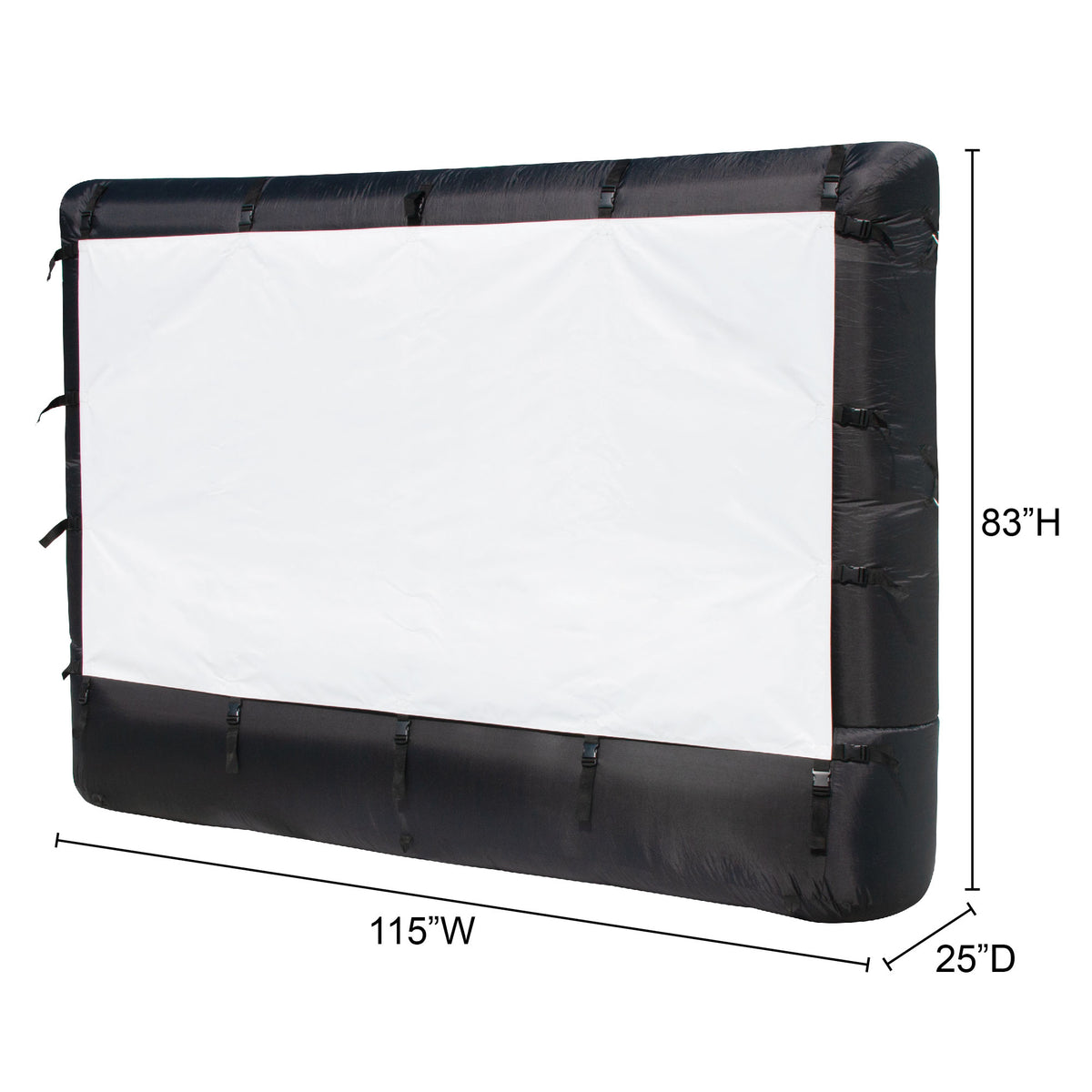 Banzai Toss Like A Boss Pong Lawn Game & Airflowz Inflatable Projection Screen