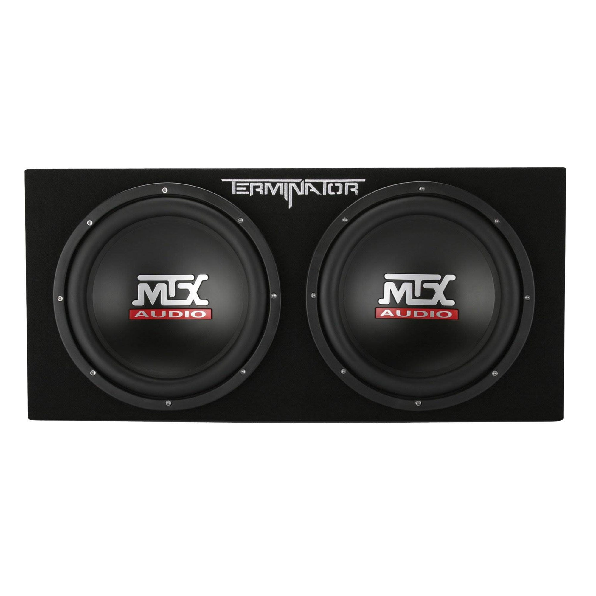 MTX TNE212DV 12-Inch 2000-Watt Max Car Audio Dual Loaded Subwoofer Box Enclosure - VMInnovations