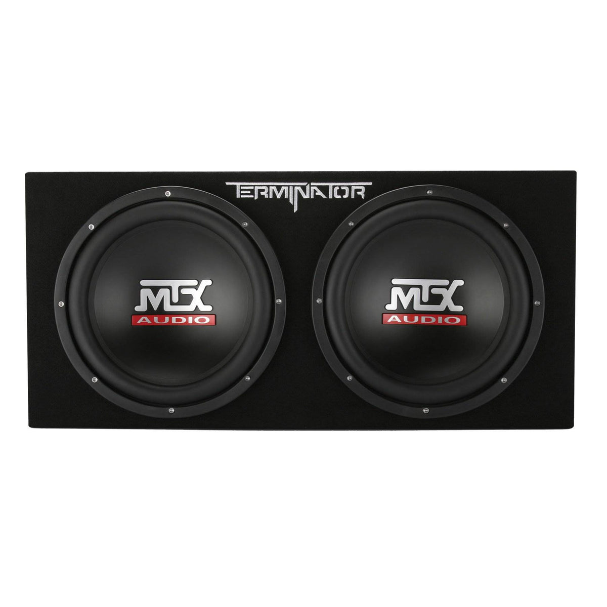 MTX TNE212DV 12-Inch 2000-Watt Max Car Audio Dual Loaded Subwoofer Box Enclosure (Refurbished)