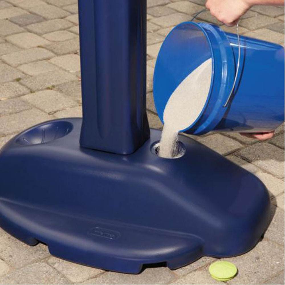 Little Tikes Adjust 'n Jam Pro Basketball Hoop Toy w/ Weighted Sand Base (Used) - VMInnovations