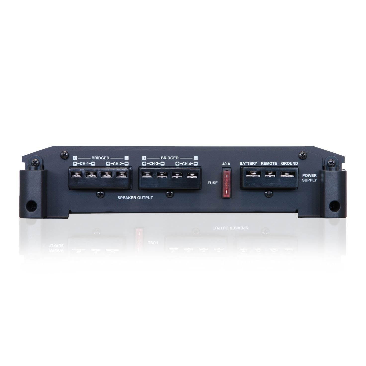 Alpine 600 Watt Max 4 Channel Bass EQ Class A/B Car Audio Amplifier (Open Box)