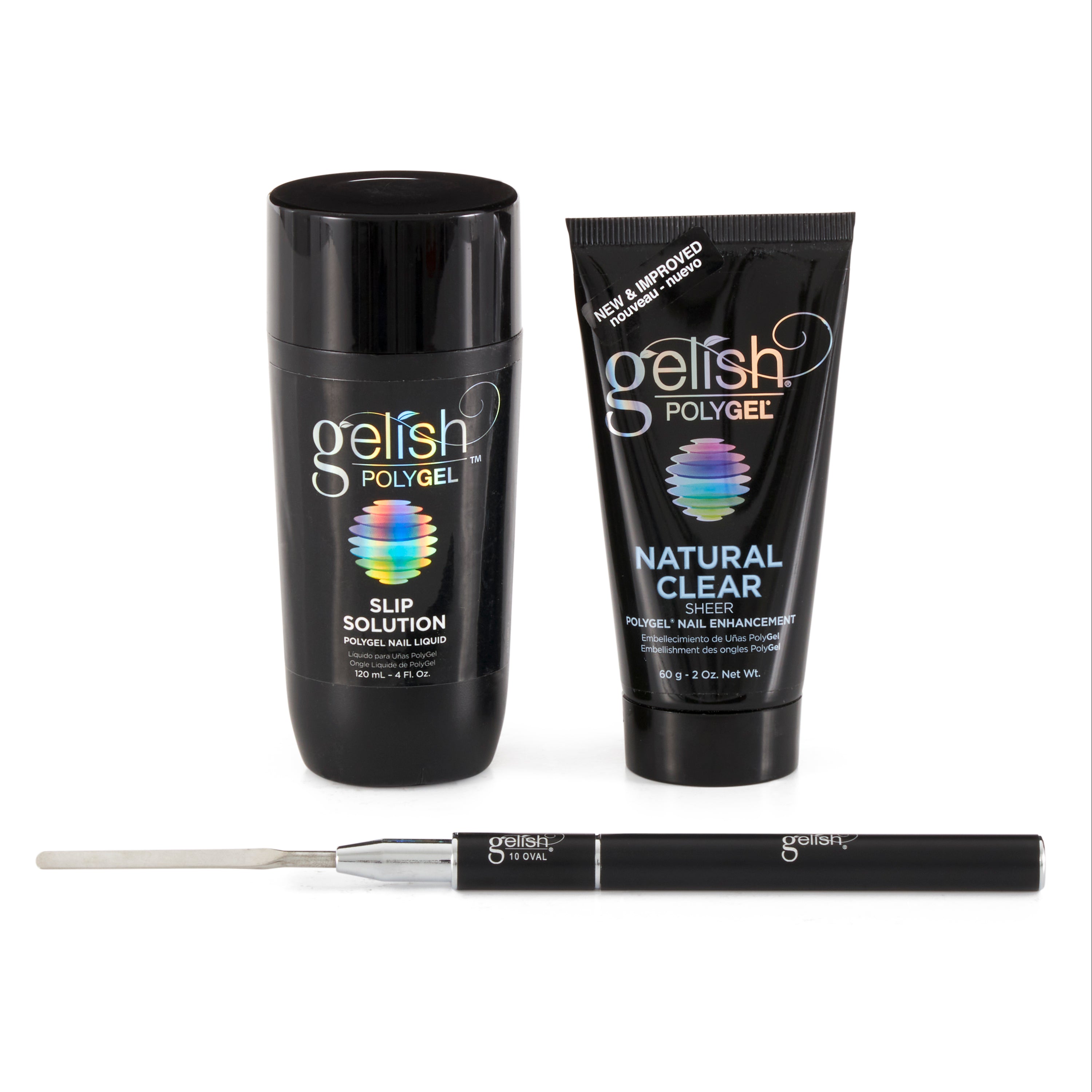 Gelish PolyGel Professional Nail Technician Polish All-in-One Trial Kit (3 Pack)