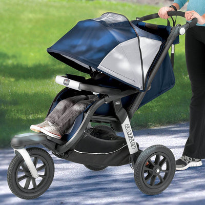 Chicco Activ3 Canopy Jogging Stroller, Energy + KeyFit 30 Car Seat Travel System