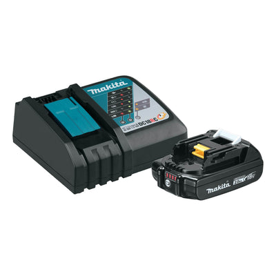 Makita 18-Volt LXT 2.0Ah 25 Minute Charge Compact Lithium-Ion Battery w/ Charger