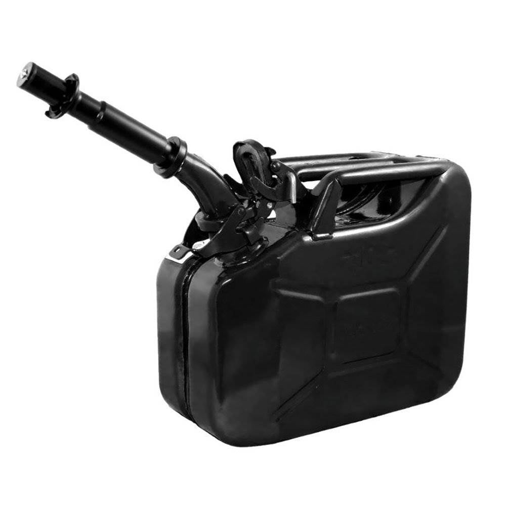 Wavian 5.3 Gallon Fuel Jerry Can Bundle with 2.6 Gallon Gasoline Fuel Jerry Can - VMInnovations