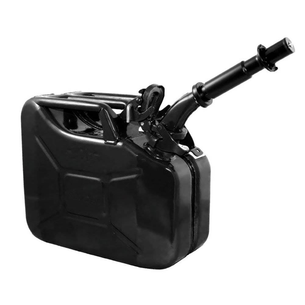 Wavian 5.3 Gallon Fuel Jerry Can Bundle with 2.6 Gallon Gasoline Fuel Jerry Can - VMInnovations