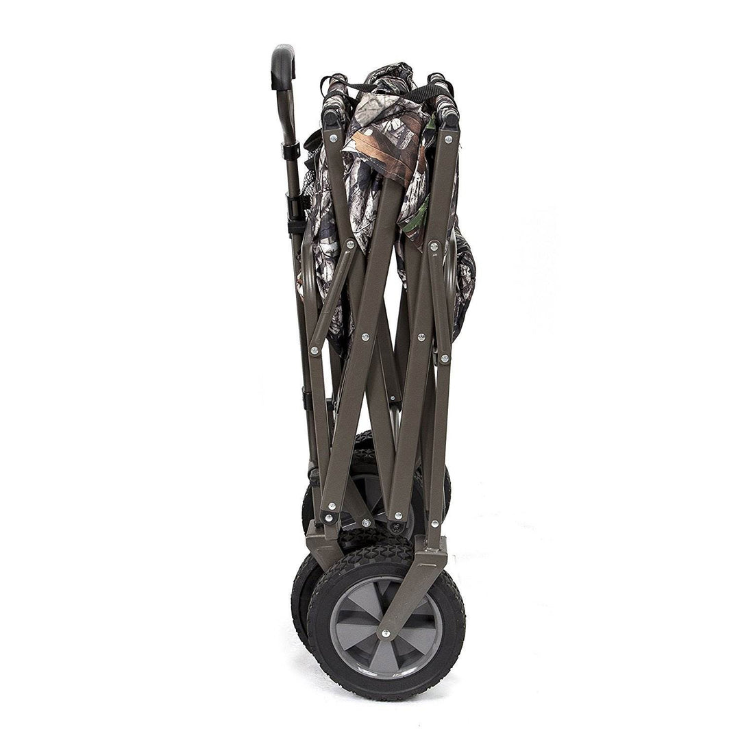 Mac Sports Collapsible Folding Outdoor Utility Garden Camping Wagon Cart, Camo - VMInnovations