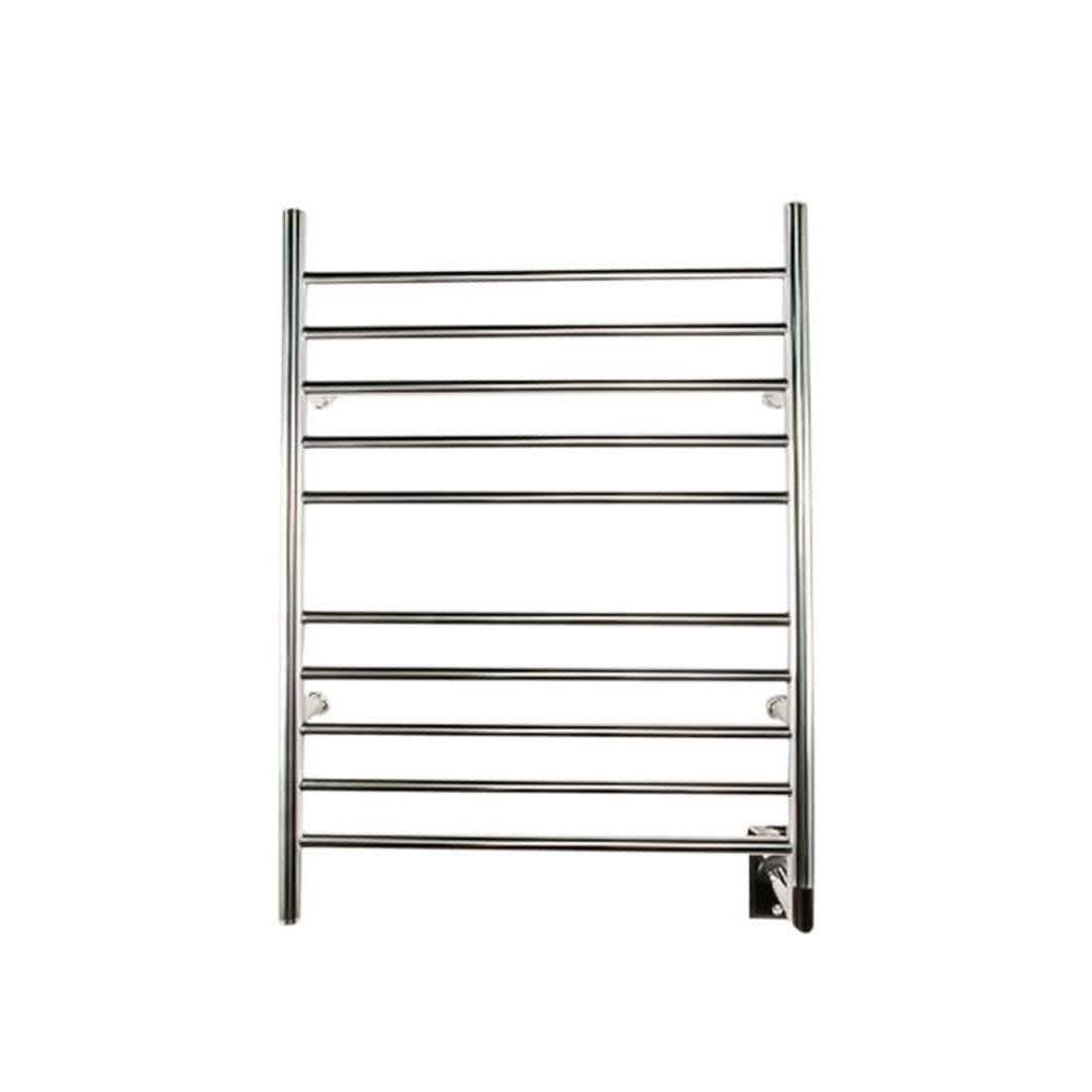 Amba Radiant 10 Bar Stainless Steel Hardwired Electric Bathroom Towel Warmer - VMInnovations