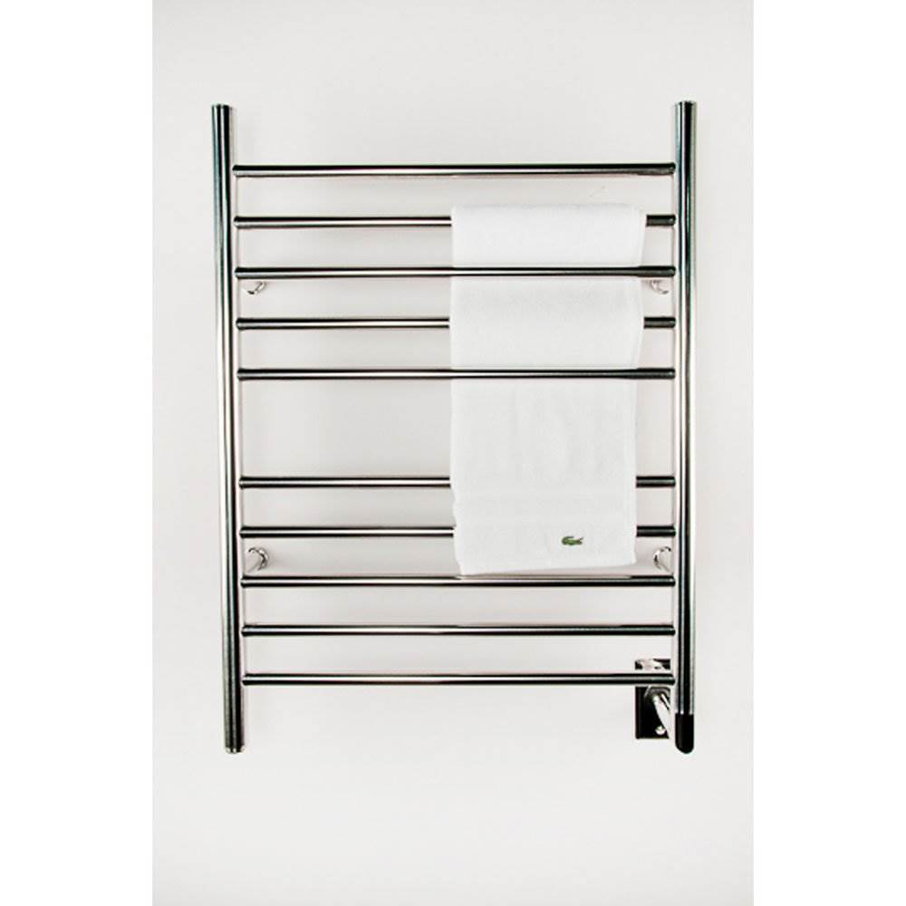Amba Radiant 10 Bar Stainless Steel Hardwired Electric Bathroom Towel Warmer - VMInnovations