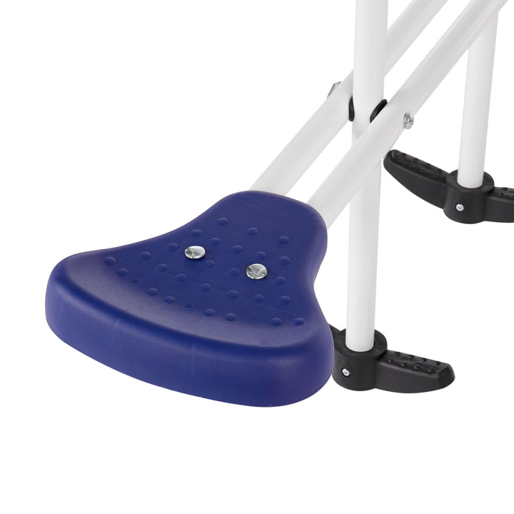XDP Recreation Blue Ridge Play Outdoor Swing Set with Glider, 2 Swings & Slide - VMInnovations