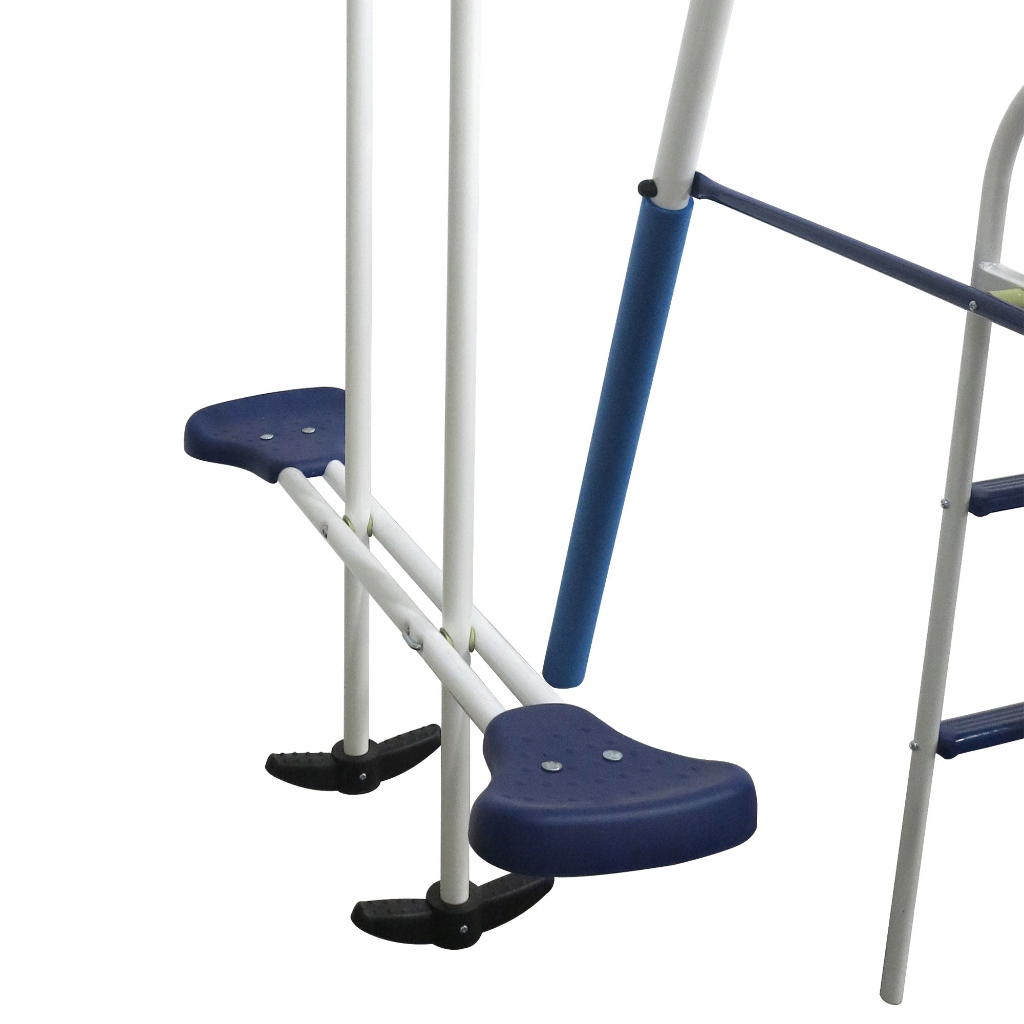 XDP Recreation Playground Play Swing Set with Slide & Ground Anchor Kit (2 Pack)