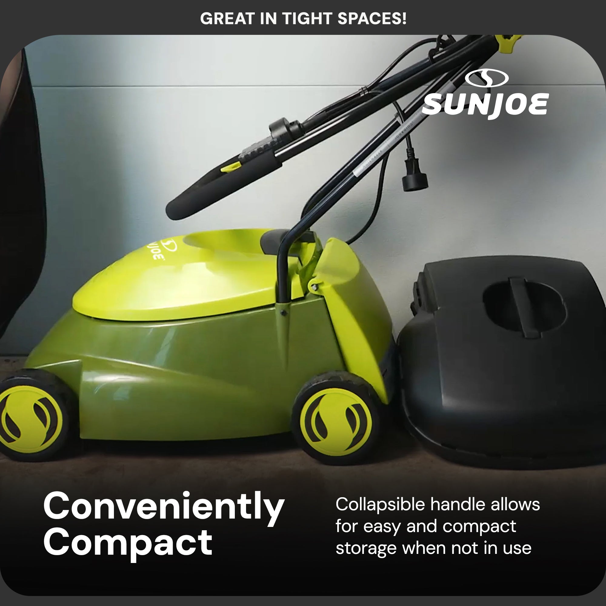 Sun Joe MJ401E 14" 12 Amp Home Electric Corded Push Behind Lawn Mower(For Parts) - VMInnovations