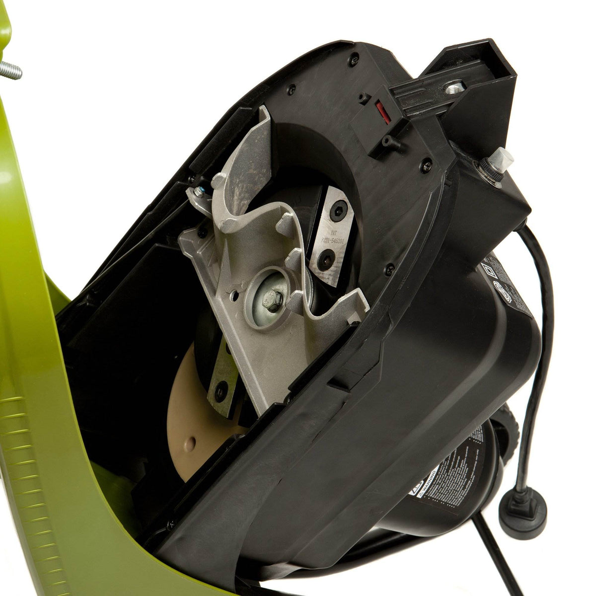 Sun Joe CJ601E Electric Garden Wood Leaf Waste Chipper Shredder Mulcher, Green - VMInnovations