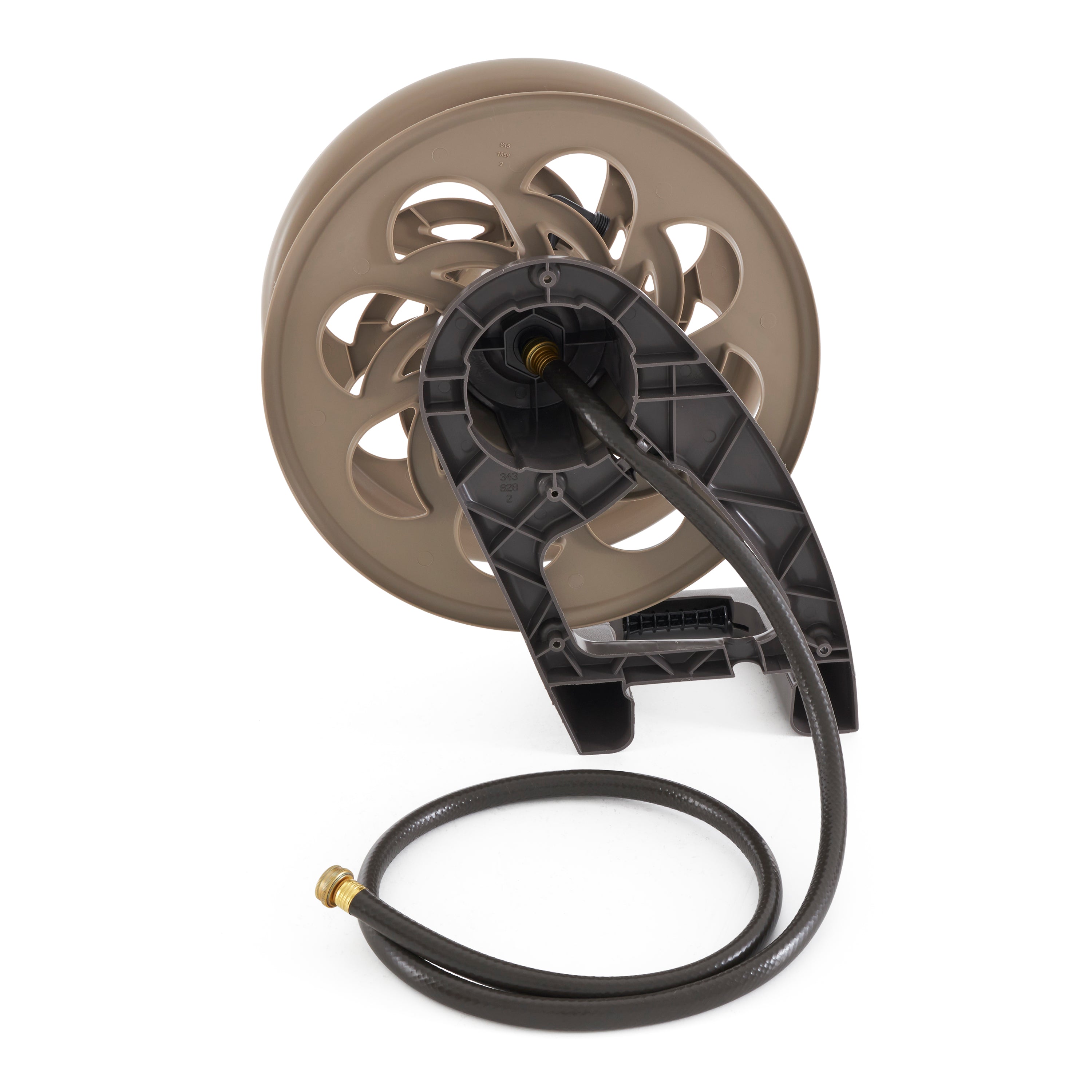Suncast 125-Foot Wall-Mounted Side Tracker Garden Hose Reel w/ Guide (Open Box)