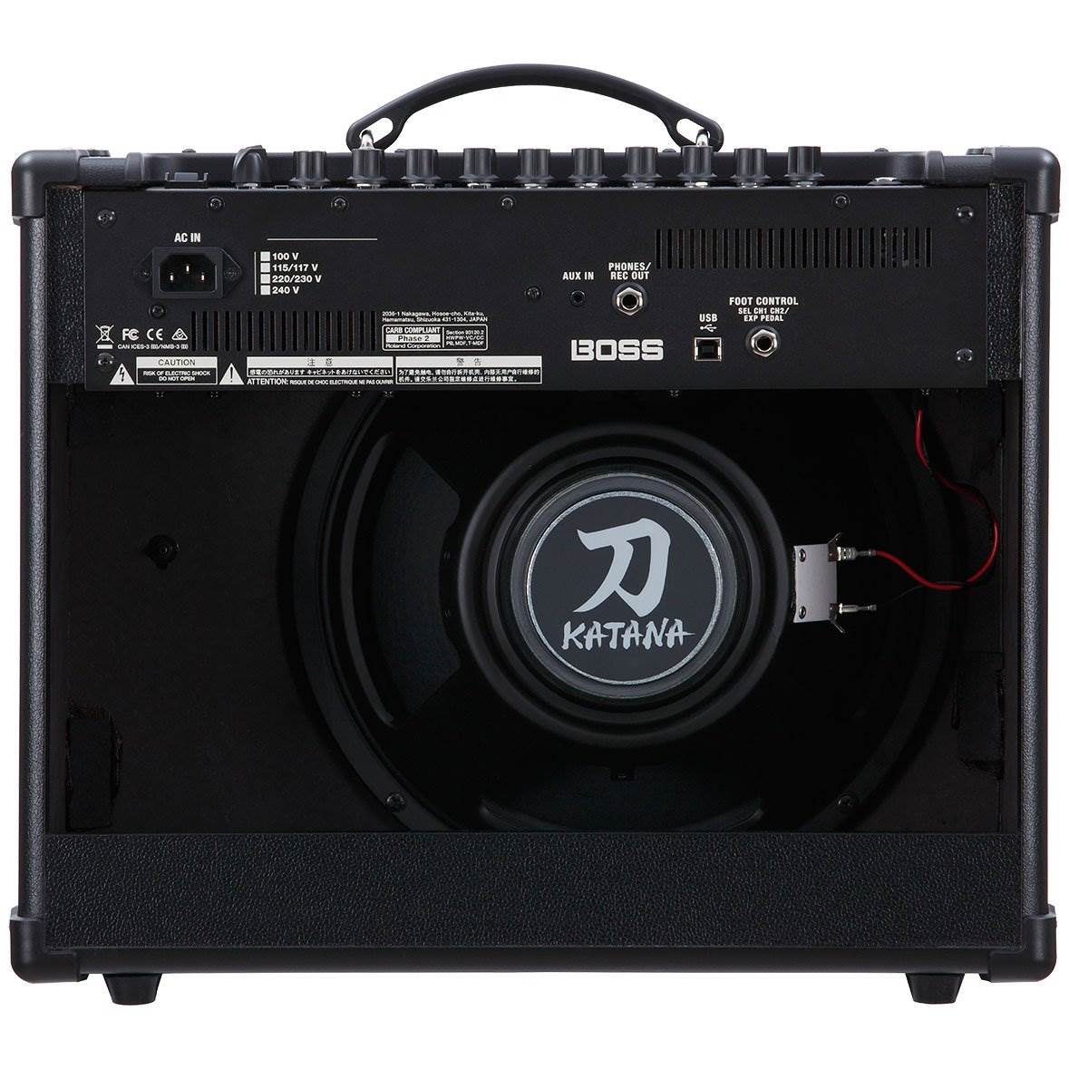 Boss Katana 50 Tone Setting 50W Guitar Amplifier w/ Custom 12" Speaker(Open Box)