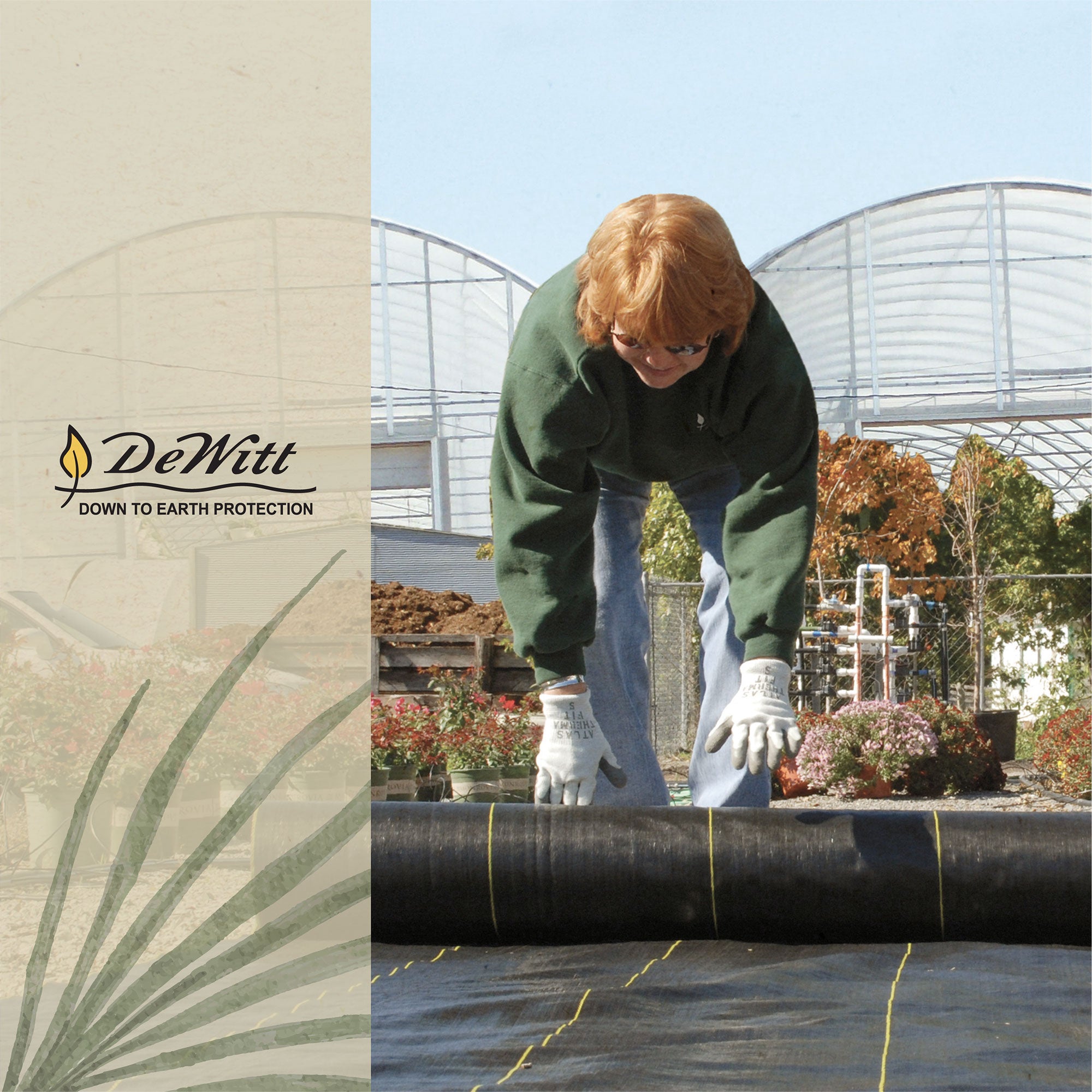 DeWitt 4.1-Oz Home & Commercial Landscape Weed Barrier Fabric, 3 x 100 Feet - VMInnovations