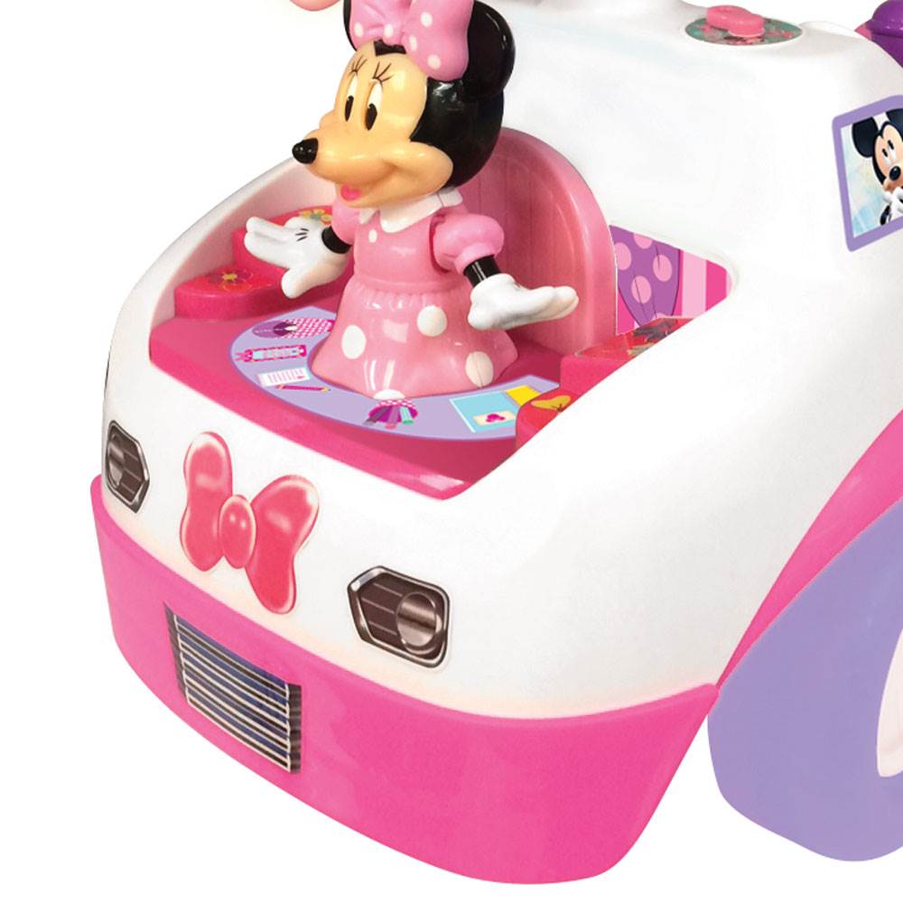 Kiddieland Minnie Mouse Dancing Interactive Ride On Car w/ Sounds (Open Box)