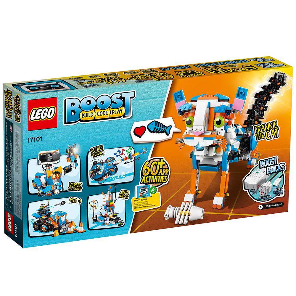 LEGO Boost Creative Toolbox 17101 Bluetooth Building and Coding Kit, 847 Pieces