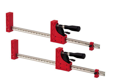 JET  24' 1000 Pound 90 Degree Parallel Clamp with Slide Glide Trigger (2 Pack)