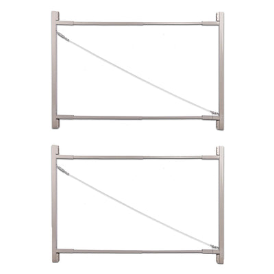 Adjust-A-Gate Gate Building Kit, 36"-72" Wide Opening Up To 6' High (2 Pack)