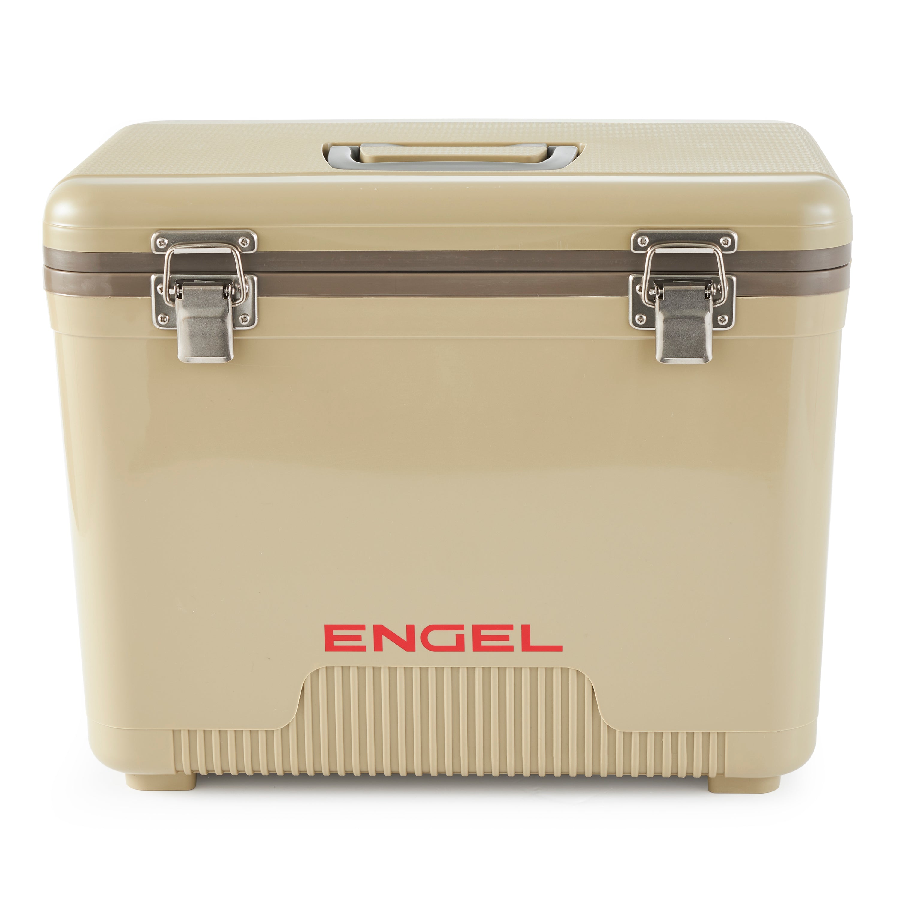 Engel Coolers 19 Quart 32 Can Capacity Insulated Cooler Drybox, Tan (For Parts)