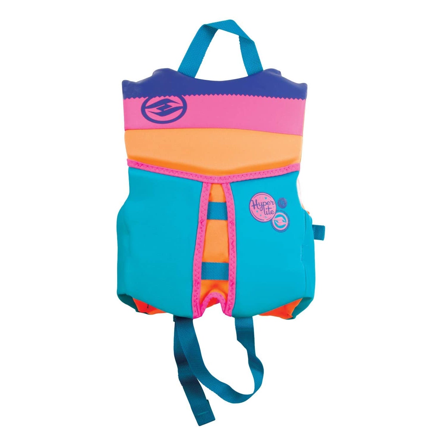 HYPERLITE Colorful Girl's Child Indy Water Life Jacket Vest, USCG Approved(Used)