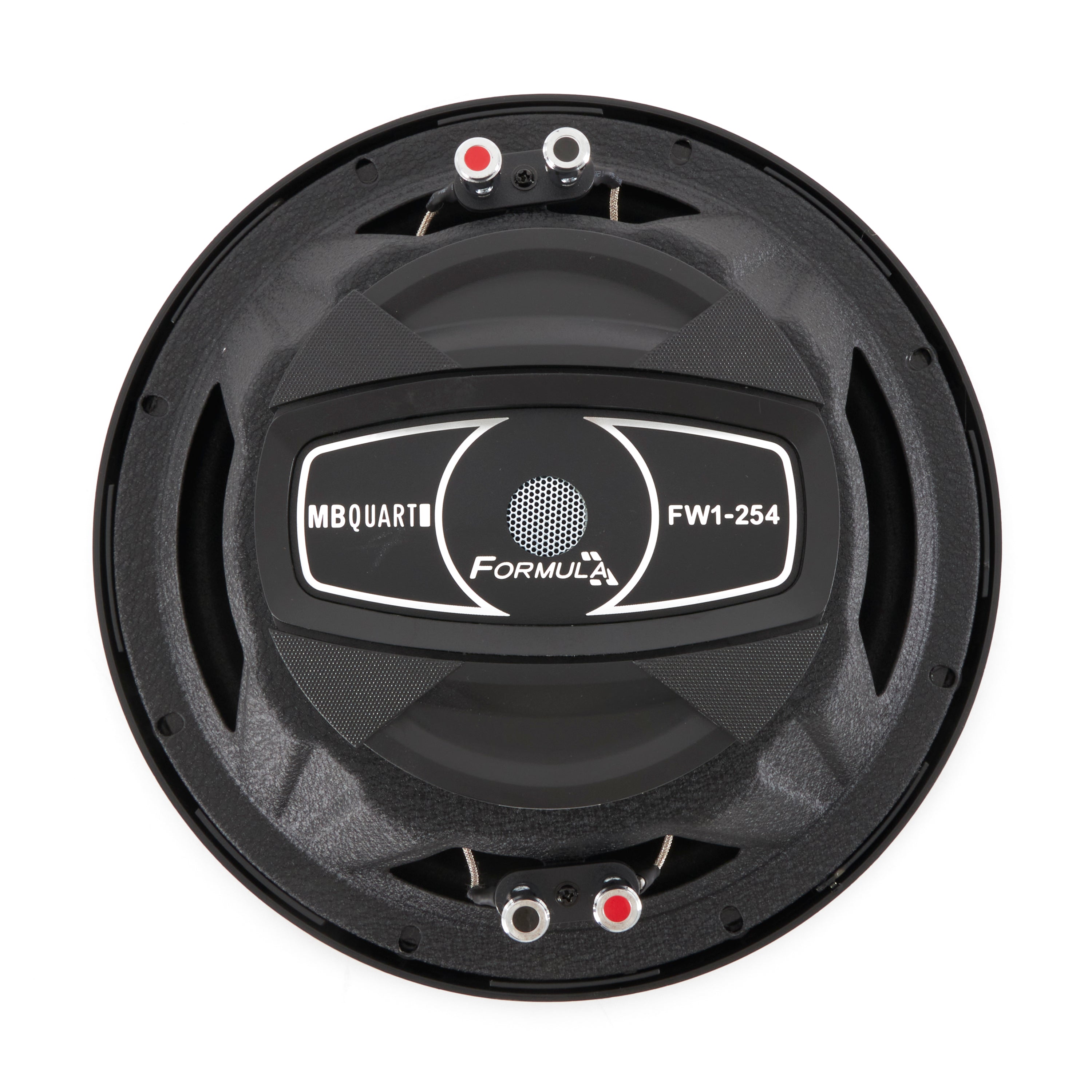 MB Quart FW-1254 Formula 10 Inch 600 Watt DVC 4 Ohm Car Audio Subwoofer, Black - VMInnovations