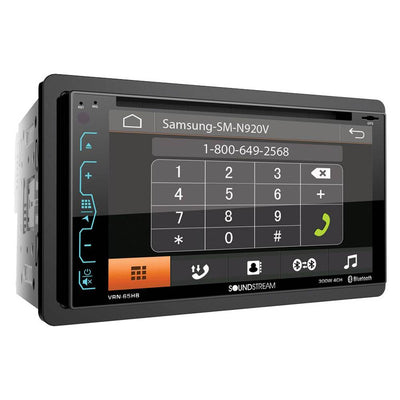 SoundStream VRN-65HB 2 DIN Audio System with GPS Navigation & Android PhoneLink
