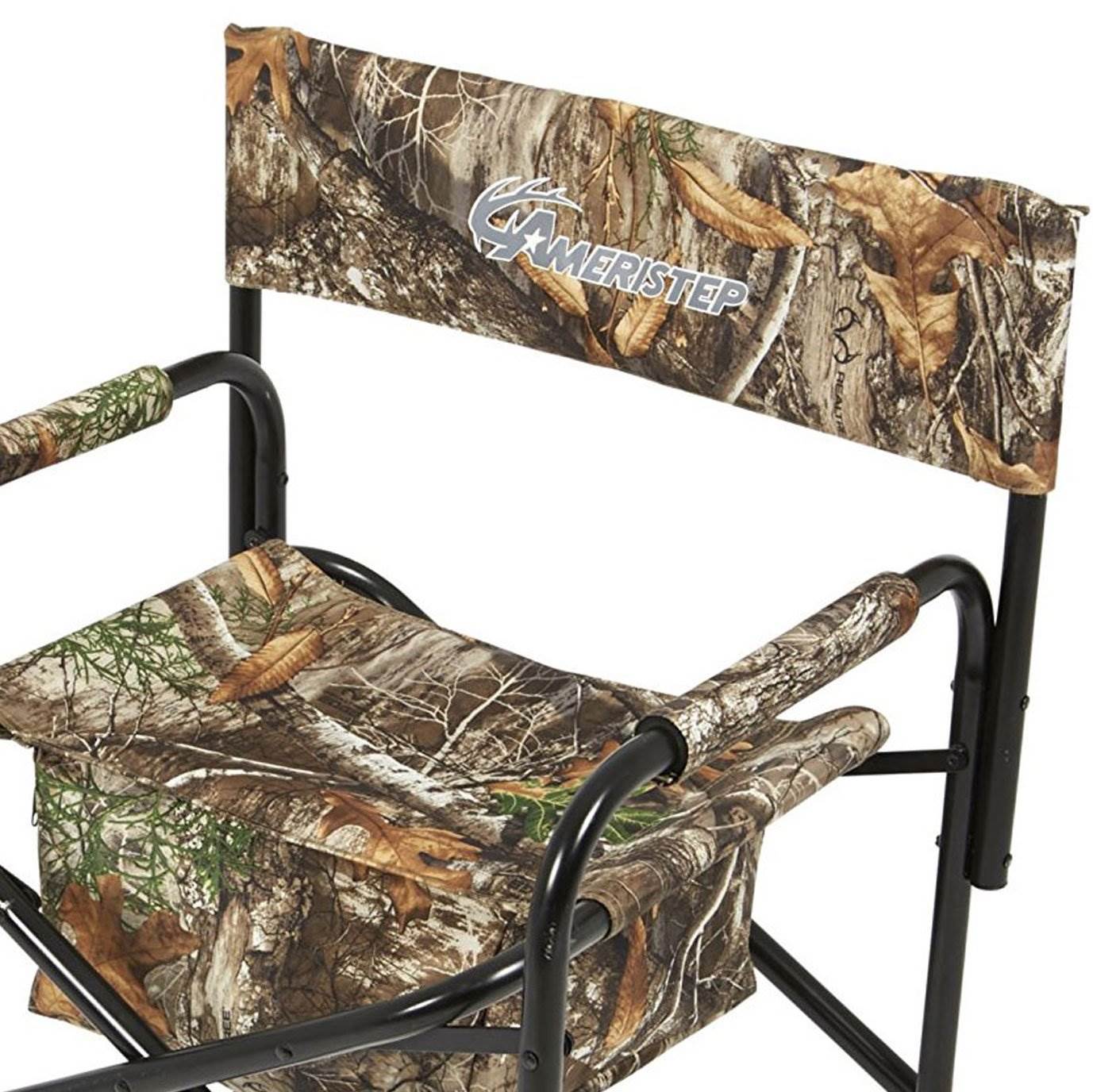 Ameristep Camo Padded Polyester Director Lawn Chair, Camouflage (Open Box)