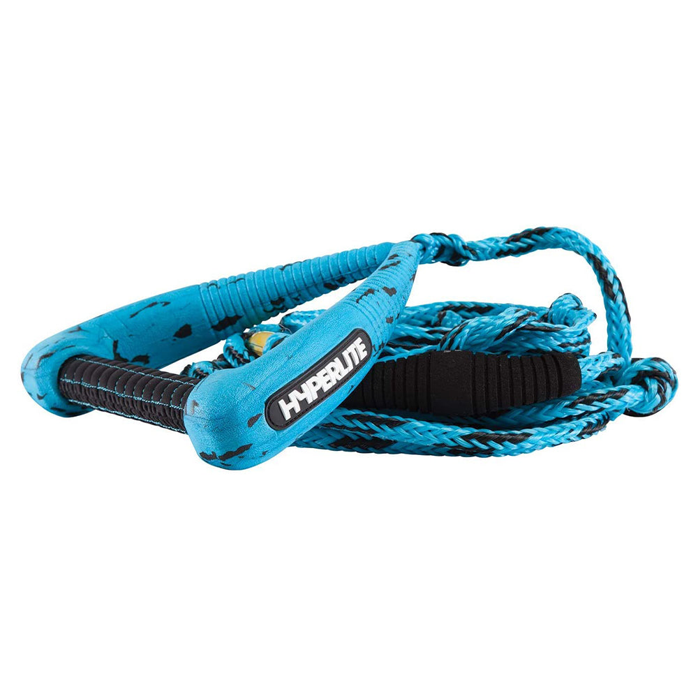 Hyperlite 25 Foot RIOT Surf Wakeboard Waterski Rope with Handle, Blue (Open Box)