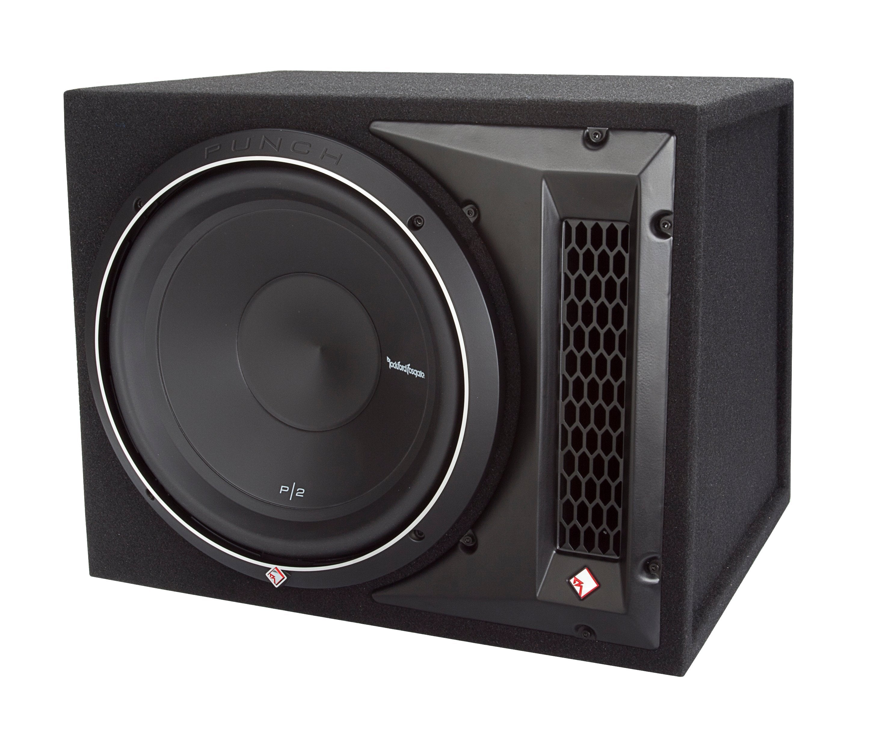 Rockford Fosgate Punch 12" 800W 1-Ohm Single Loaded Vented Enclosure (4 Pack)