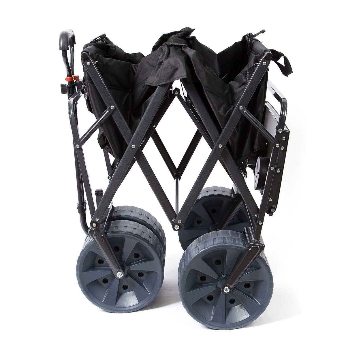 Mac Sports Heavy Duty All Terrain Utility Wagon w/ Table, Black (Damaged)
