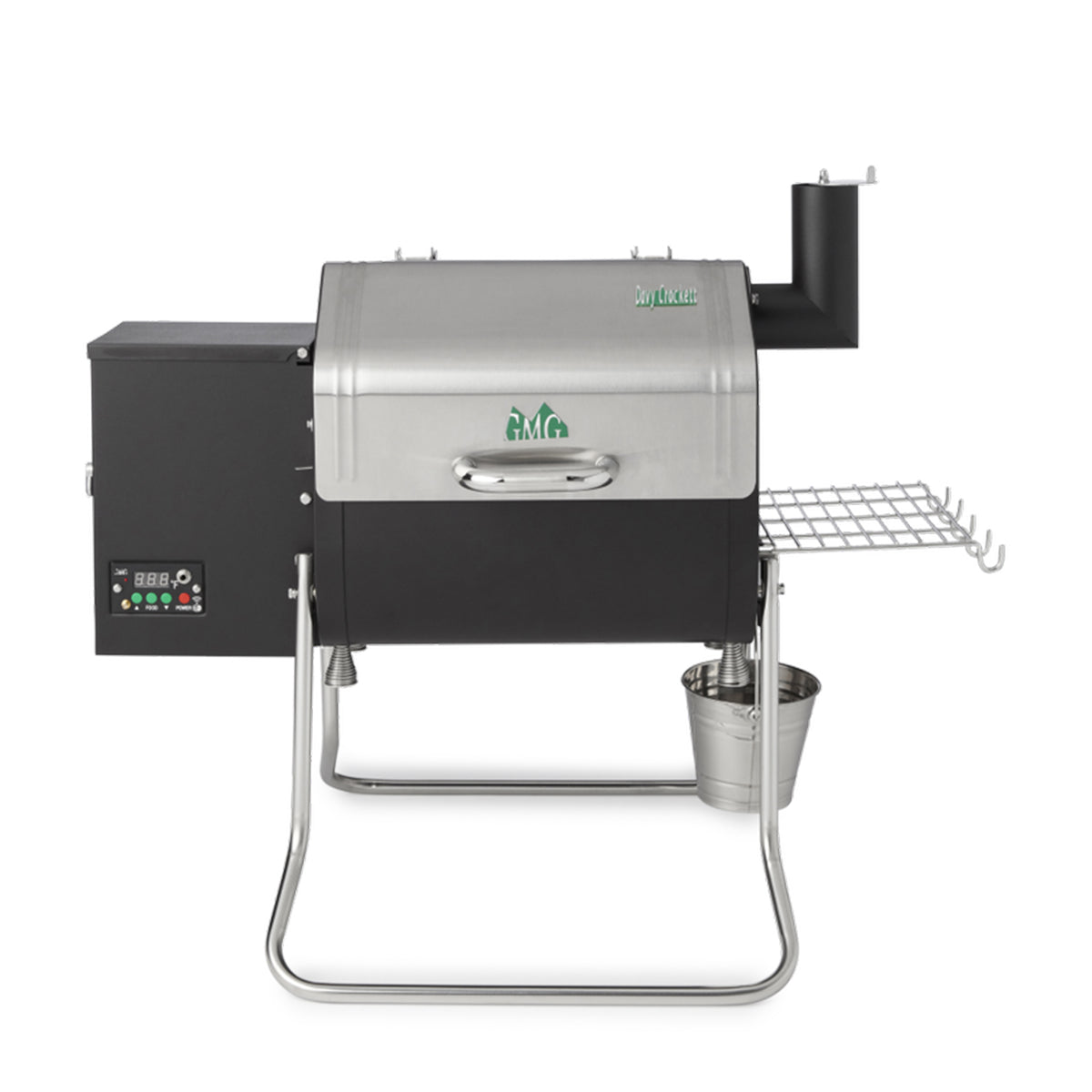 Green Mountain Davy Crockett Wifi Wood Pellet Grill with Cover & Pellet (4 Pack)