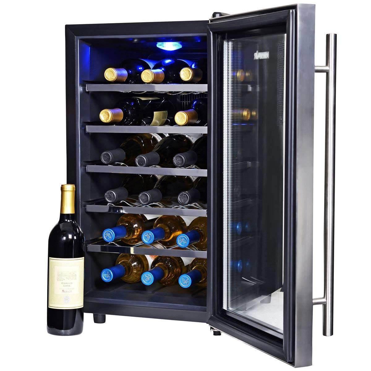 NewAir AW-181E Thermoelectric 18 Bottle Wine Cooler (Certified Refurbished)