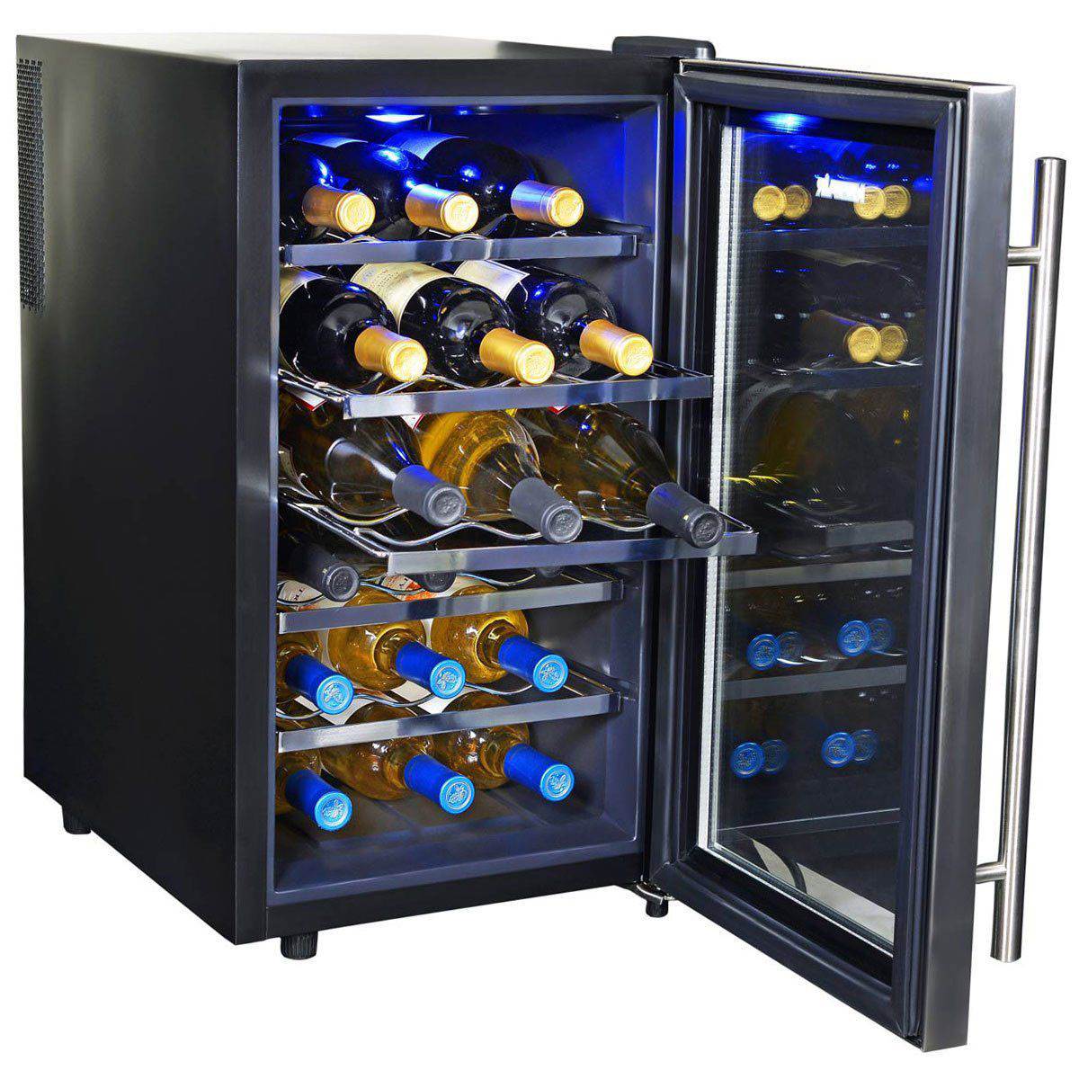 NewAir AW-181E Thermoelectric 18 Bottle Wine Cooler (Certified Refurbished)
