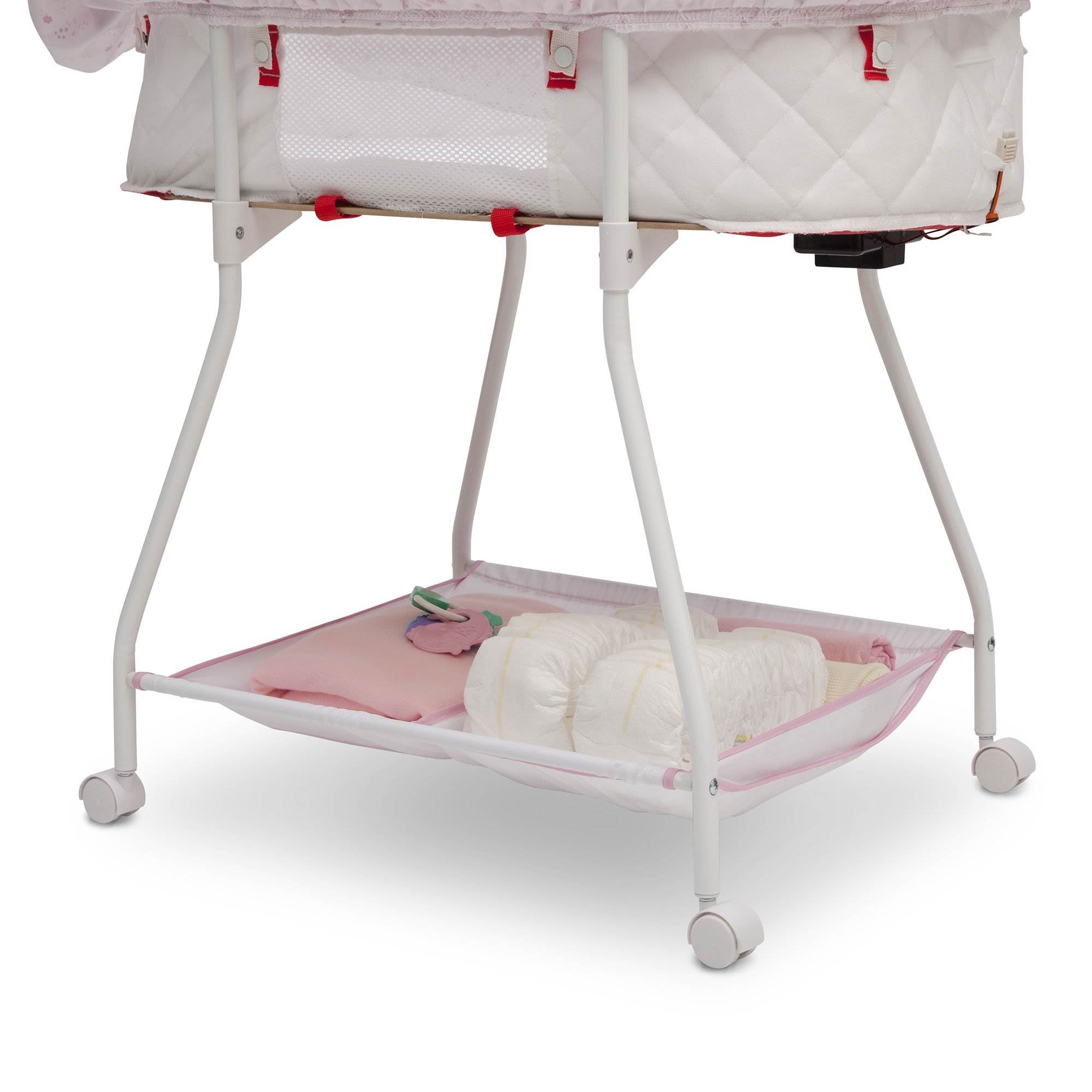 Delta Children Disney Sweet Beginnings Bassinet, Classic Princess (Open Box)