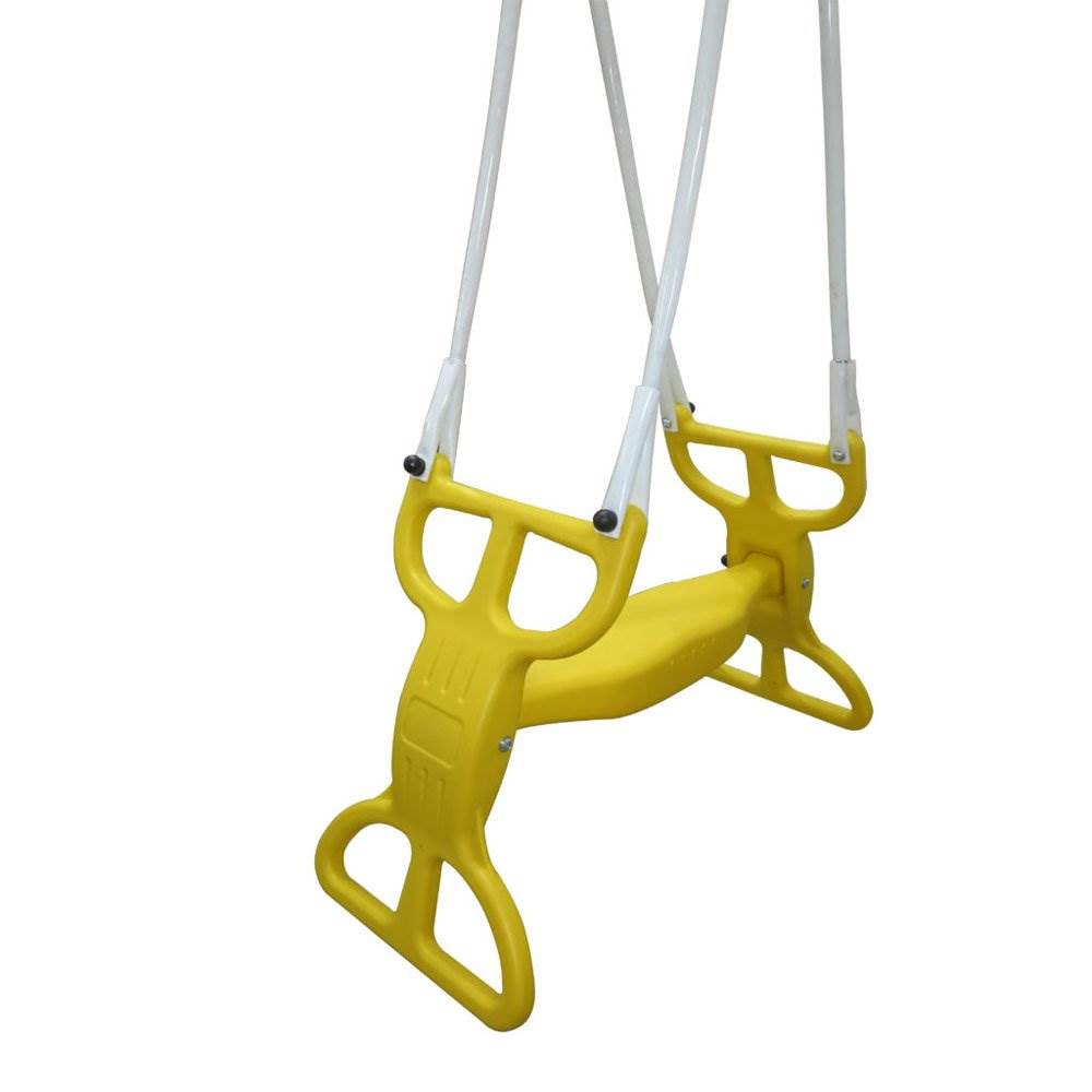 XDP Recreation Rising Sun Kids Metal Outdoor Playground Swing Set + Anchor Kit