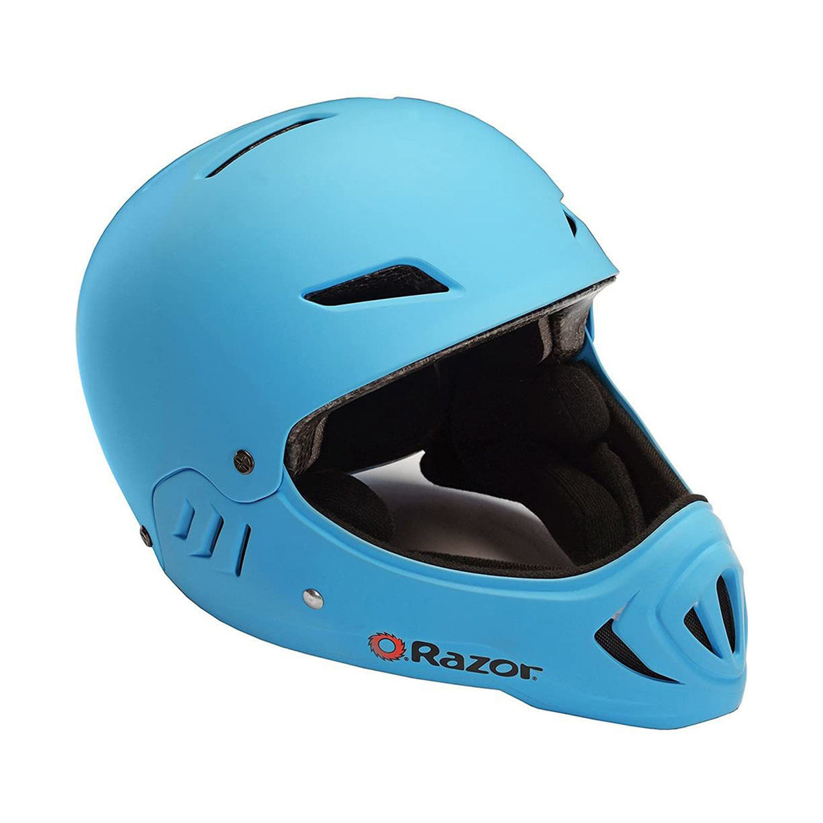 Razor 97876 Youth Child Full Face Riding Sport Scooter Safety Helmet, Matte Blue