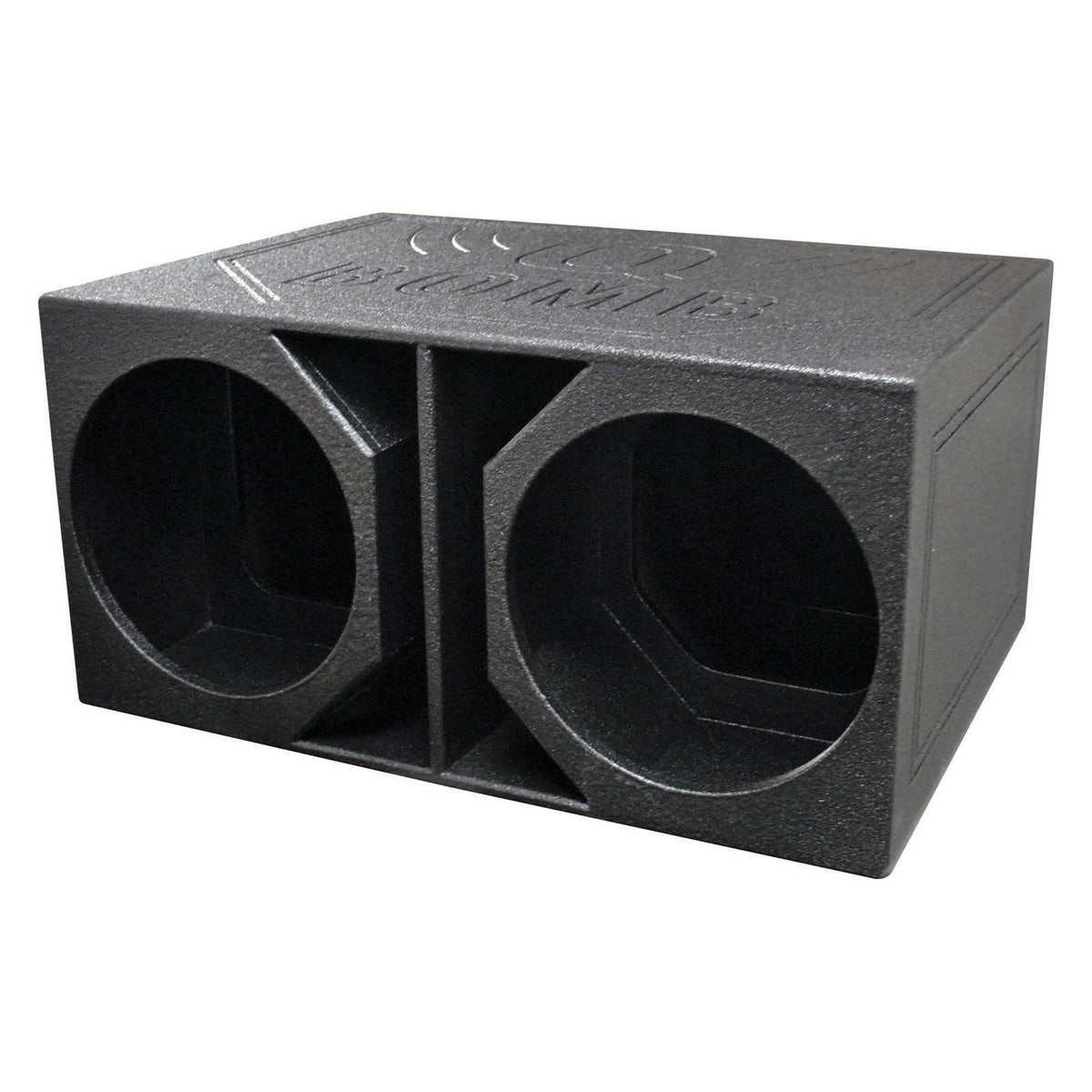 Q-Power QBOMB15VL Dual 15 Inch Vented Ported Car Sub Box Enclosure (Open Box)