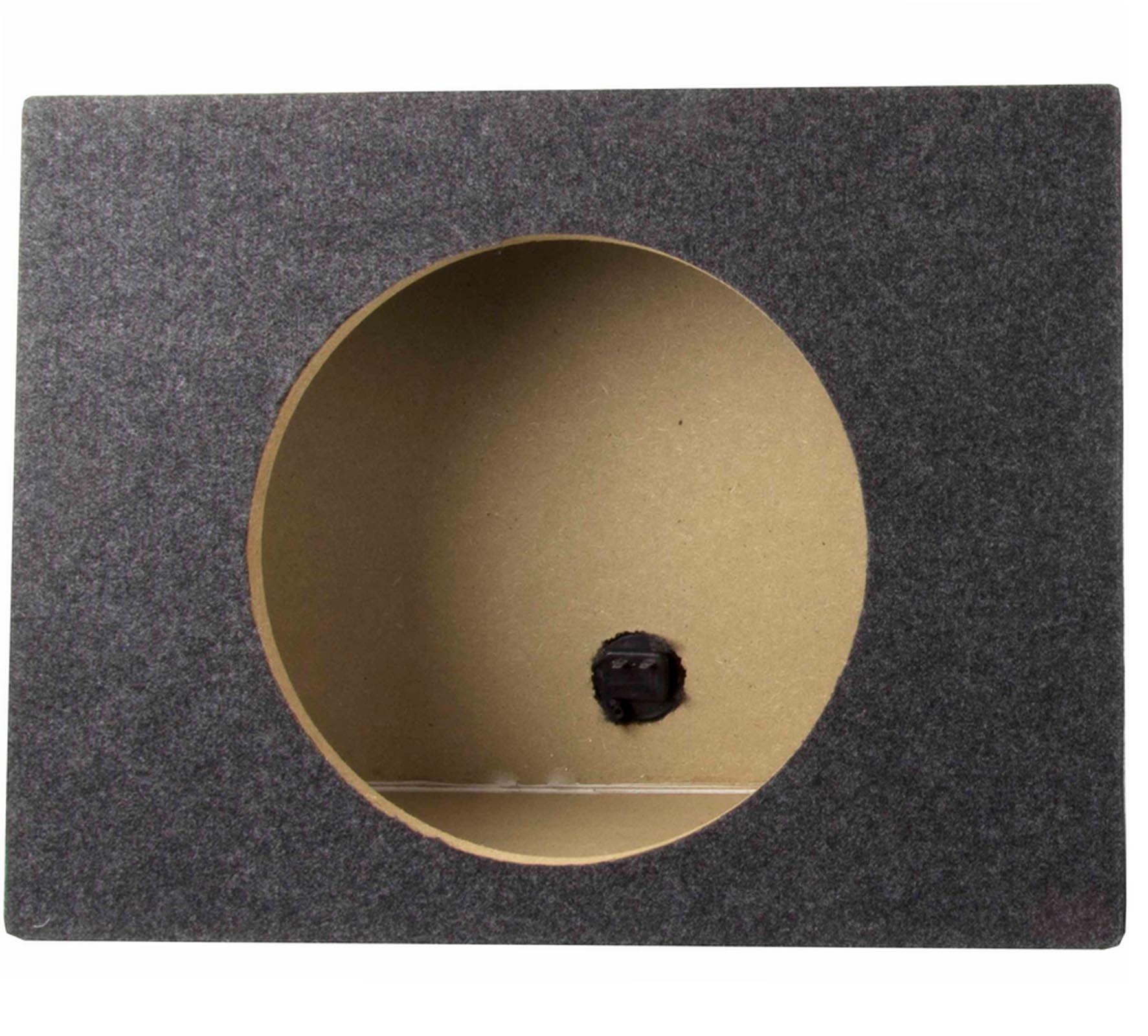 QPower 10 Inch Single Subwoofer Box and Rockford Fosgate 400 Watt DVC Subwoofer