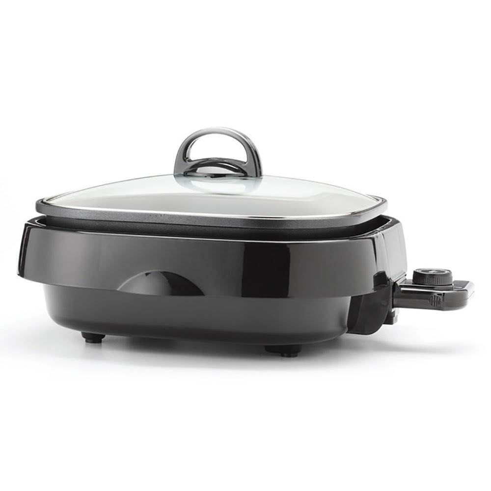 Aroma BPA Free Easy Clean Heavy Duty Nonstick 3 in 1 Grillet, Black (Open Box) - VMInnovations