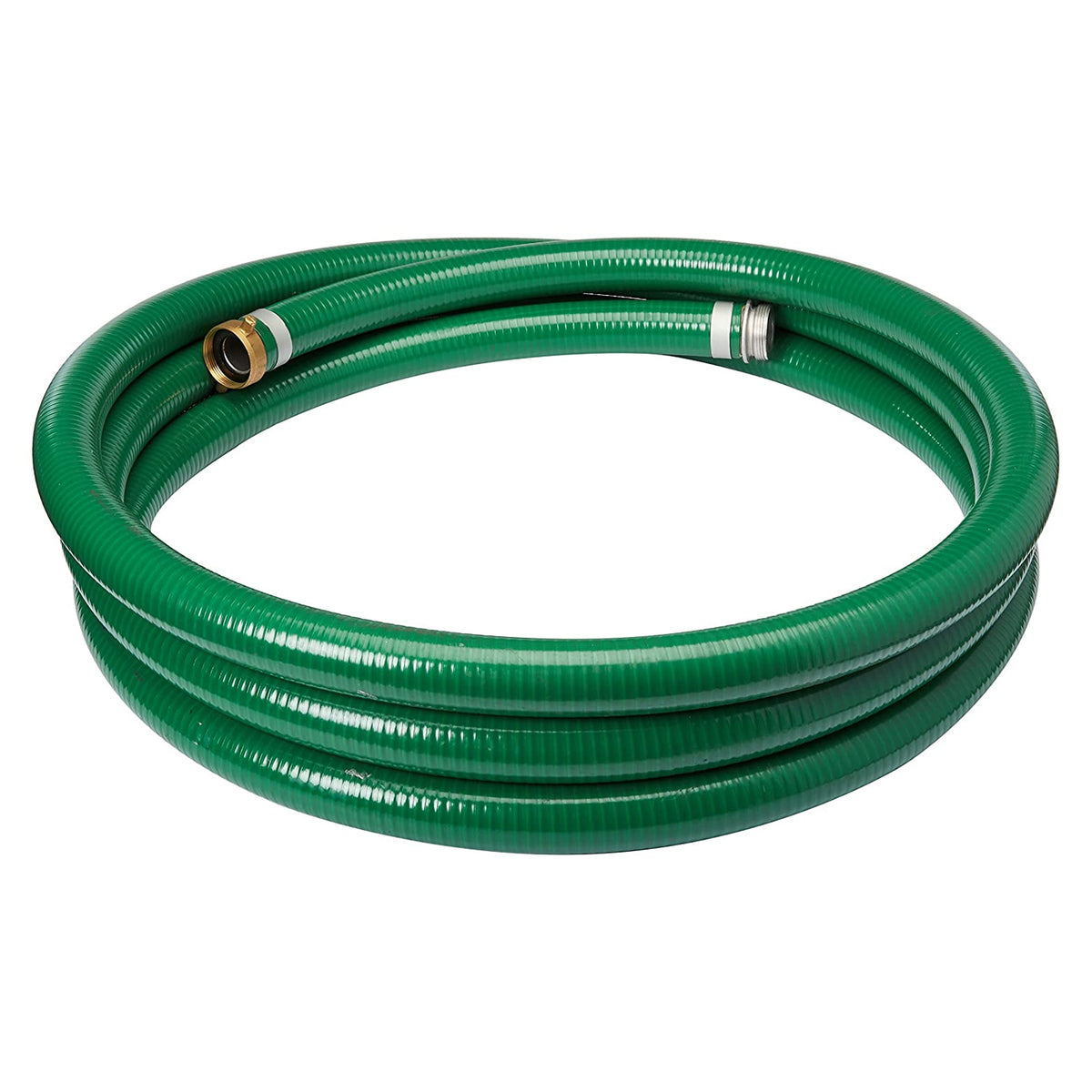 Apache 98128010 1.5" Diameter 20' Long PVC Style G Suction Hose, Green (4 Pack)