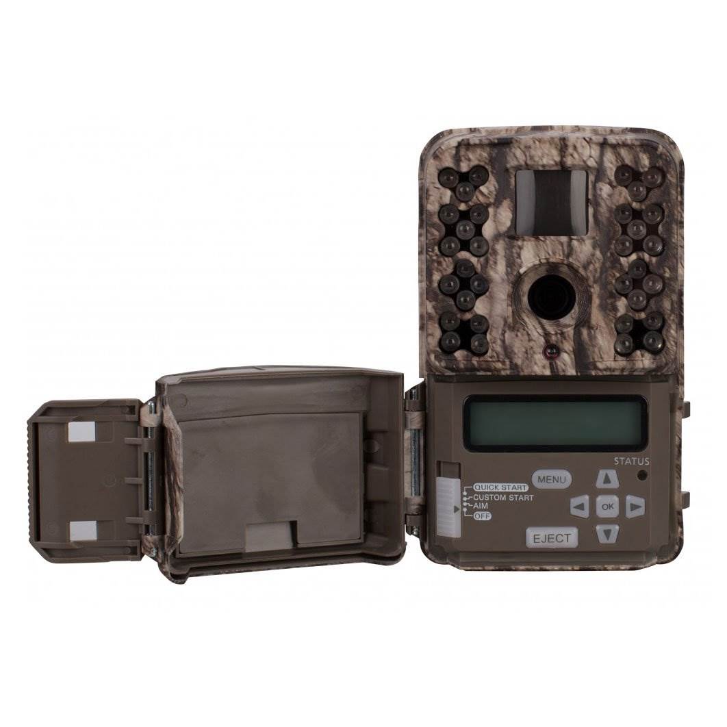 Moultrie M-50 20MP Low Glow Long Range Infrared Game Trail Camera, White Bark