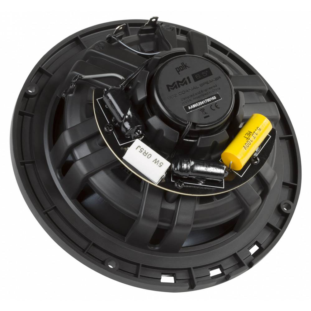 Polk Audio 6.5" 300W Coaxial Marine Speakers + 6x9" 360W 3-Way Speakers (2 Each)