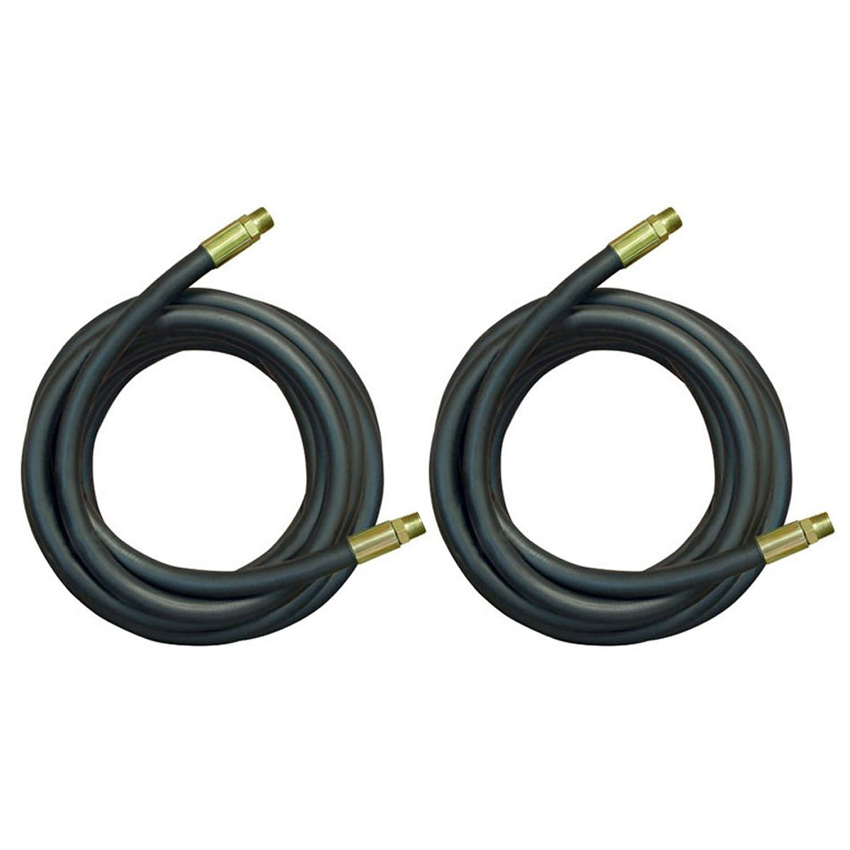 Apache 98398336-C 1/2" x 120" Hydraulic Hose, Male x Male Assembly (2 Pack) - VMInnovations