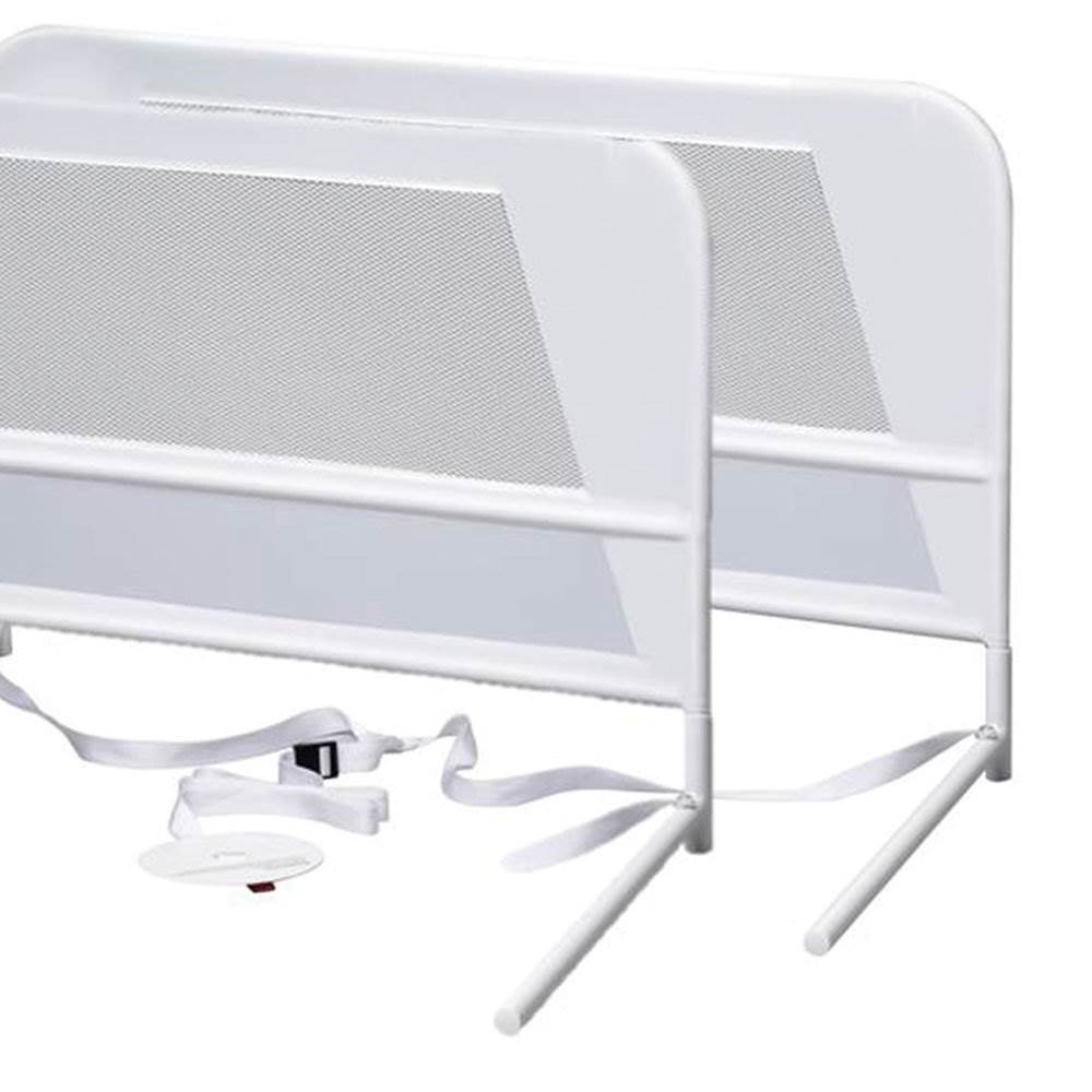 KidCo Mesh and Steel Double Pack Telescopic Toddler Child Bed Rail Guard (Used) - VMInnovations