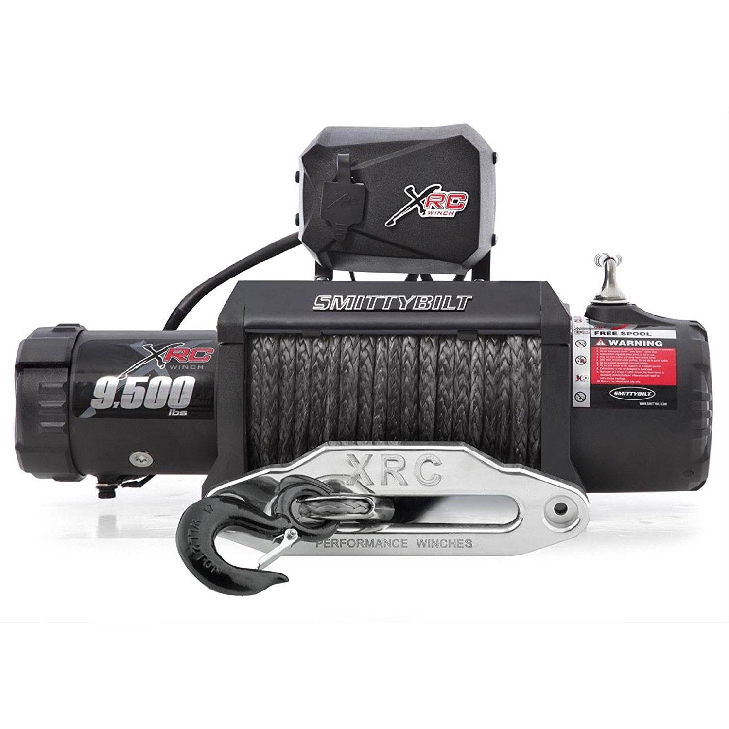Smittybilt 98495 XRC-9.5 Gen2 Comp 9500 Lb ATV Towing Winch + Recovery Tracks