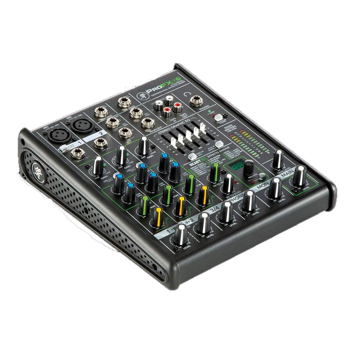 Mackie Live Sound 4 Channel Effects Mixer with 2 Low Noise Preamps (Open Box)