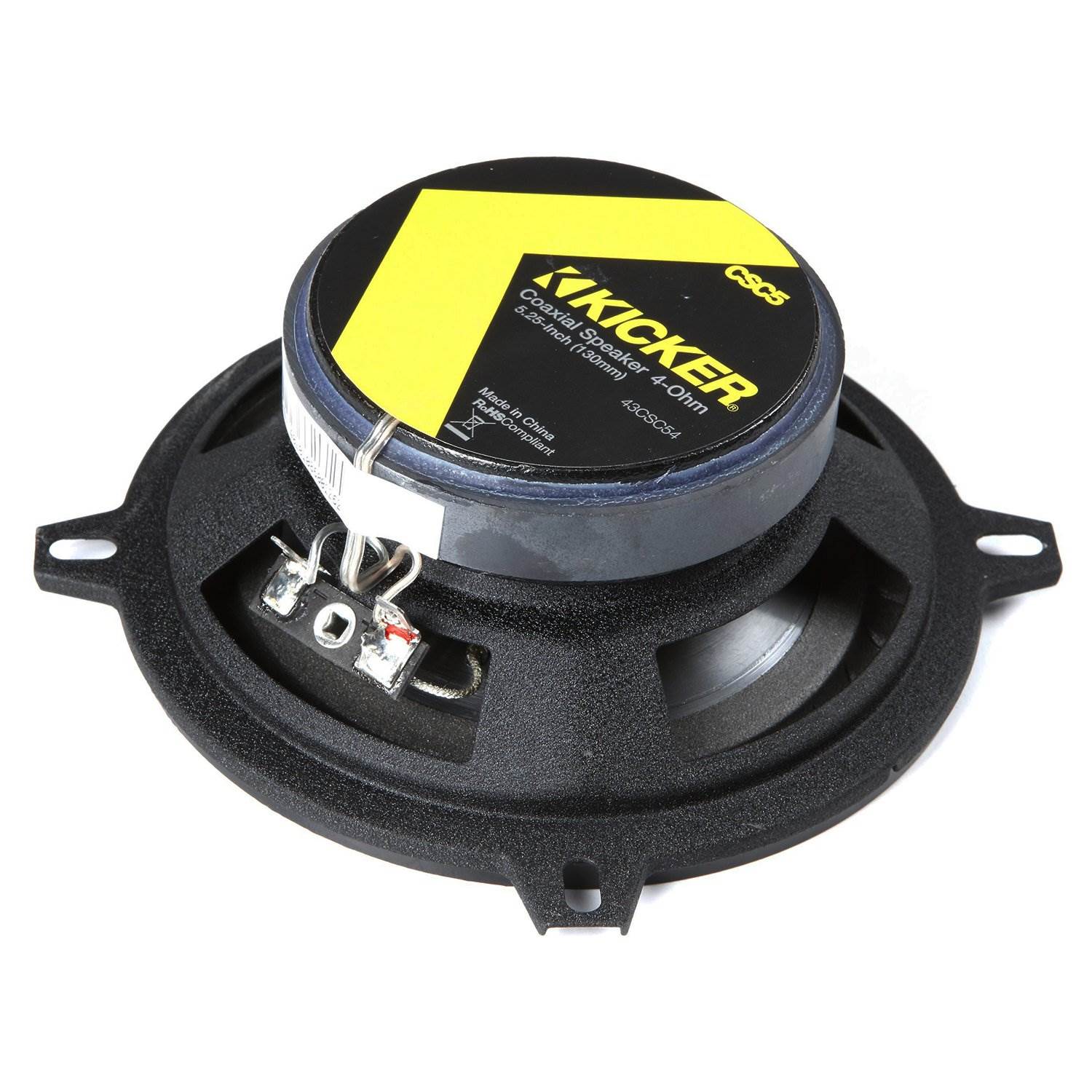 Polk Audio 150W Coaxial Speakers with Kicker 225W Coaxial Car Audio Speakers